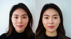 這張證件照，讓我後悔沒早點來檸檬巷館！」或「告別通緝犯黑歷史，這才是真正的我